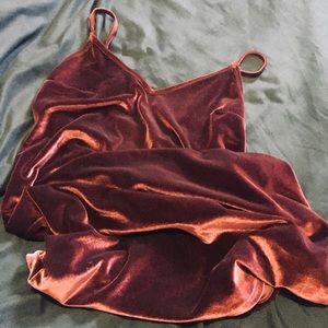 Velvet dress
